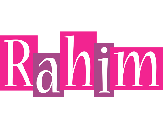 Rahim whine logo