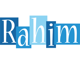Rahim winter logo