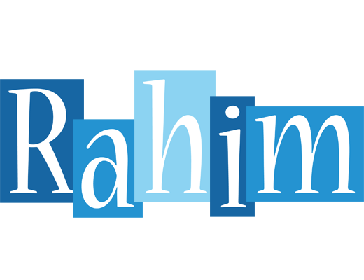 Rahim winter logo