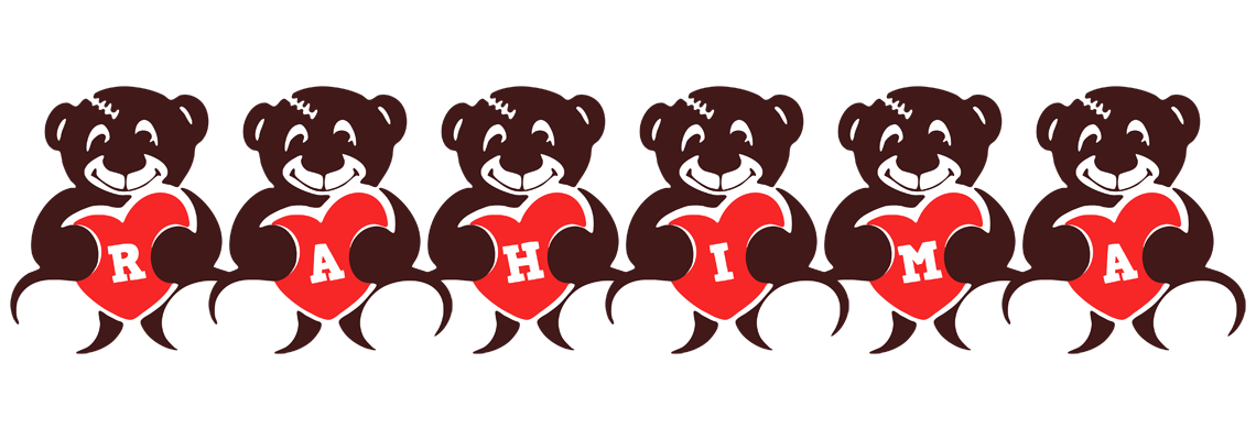 Rahima bear logo