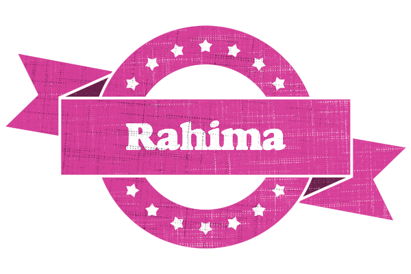 Rahima beauty logo