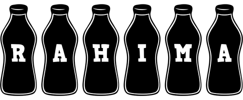 Rahima bottle logo