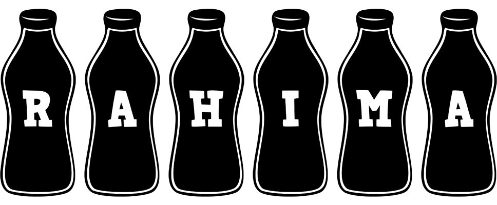 Rahima bottle logo