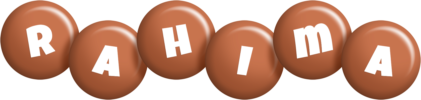 Rahima candy-brown logo