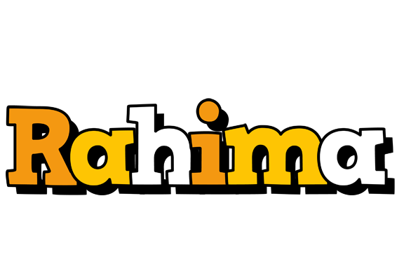 Rahima cartoon logo