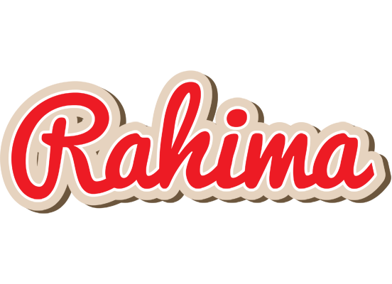 Rahima chocolate logo