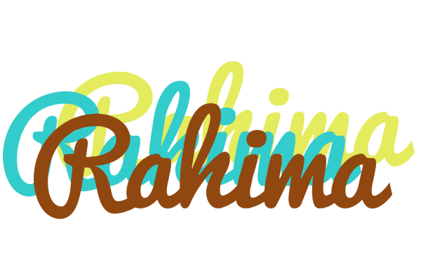 Rahima cupcake logo