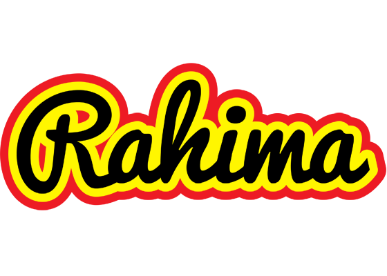 Rahima flaming logo