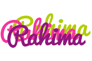 Rahima flowers logo