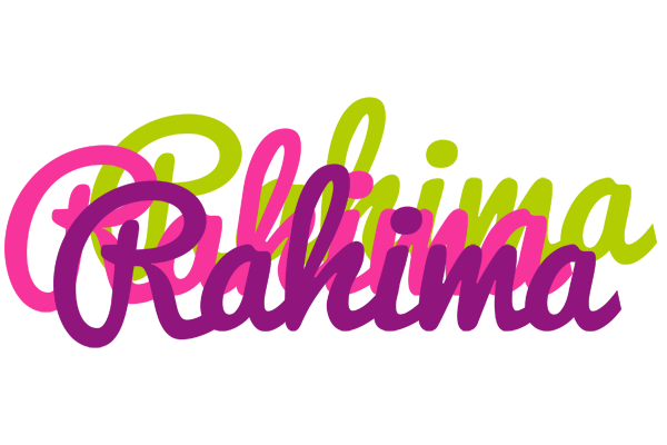 Rahima flowers logo