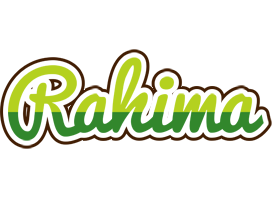 Rahima golfing logo