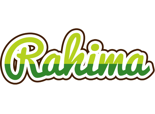 Rahima golfing logo
