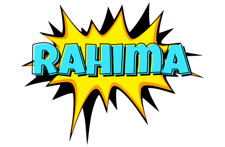 Rahima indycar logo