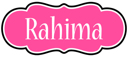 Rahima invitation logo