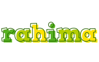 Rahima juice logo