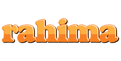 Rahima orange logo