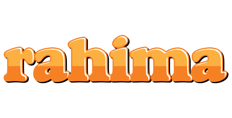 Rahima orange logo