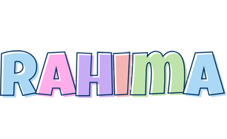 Rahima pastel logo