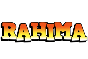 Rahima sunset logo