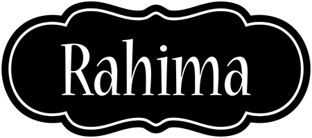 Rahima welcome logo