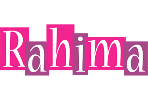 Rahima whine logo