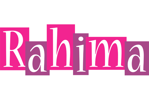 Rahima whine logo
