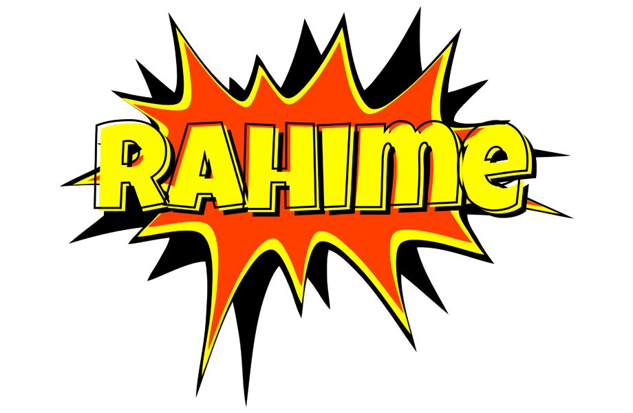 Rahime bazinga logo