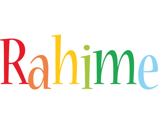 Rahime birthday logo
