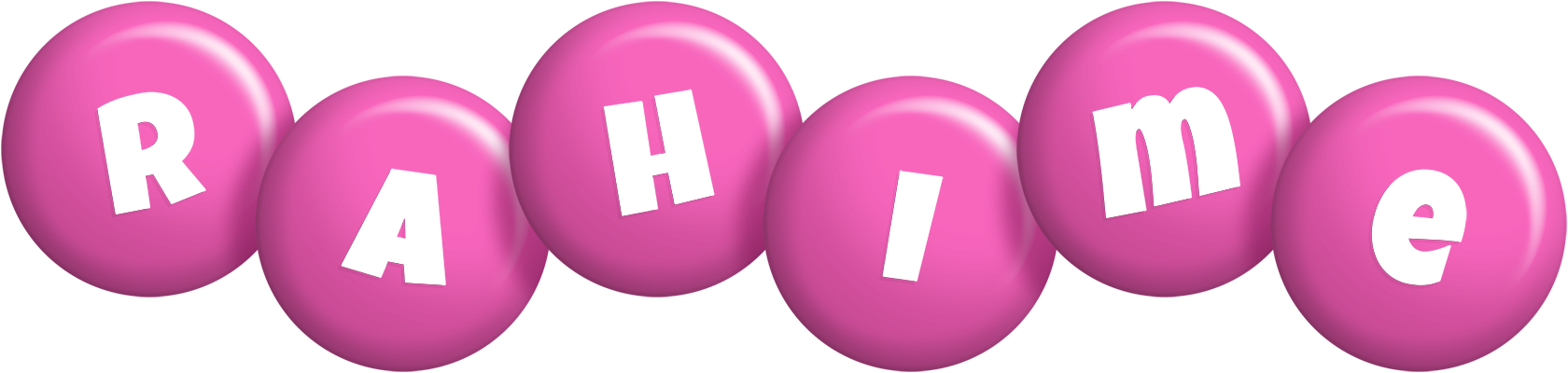 Rahime candy-pink logo