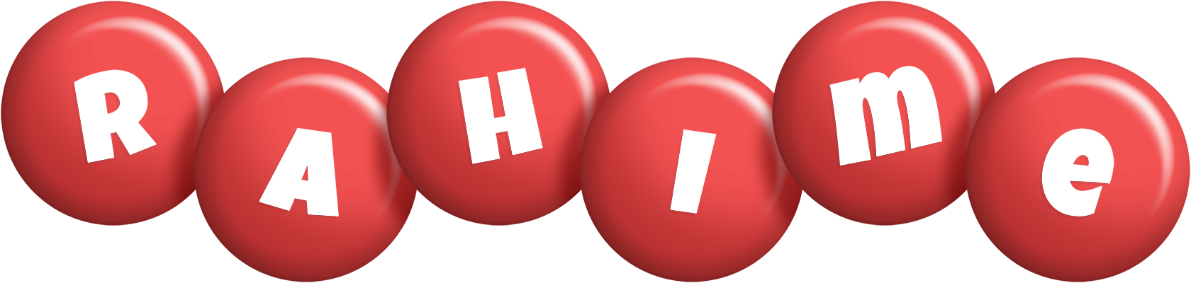 Rahime candy-red logo