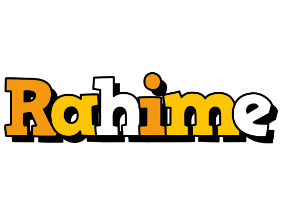Rahime cartoon logo