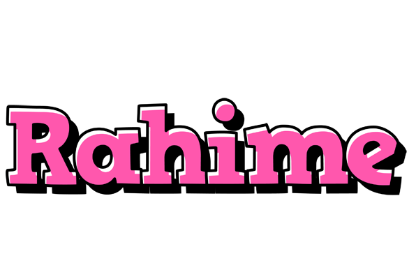 Rahime girlish logo