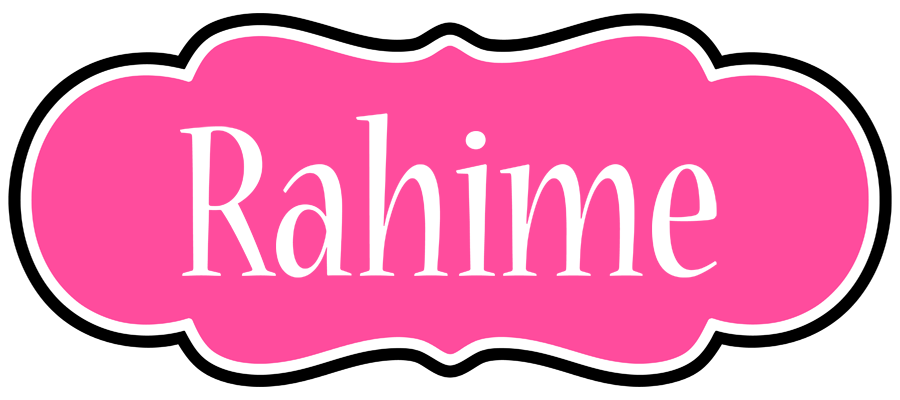 Rahime invitation logo