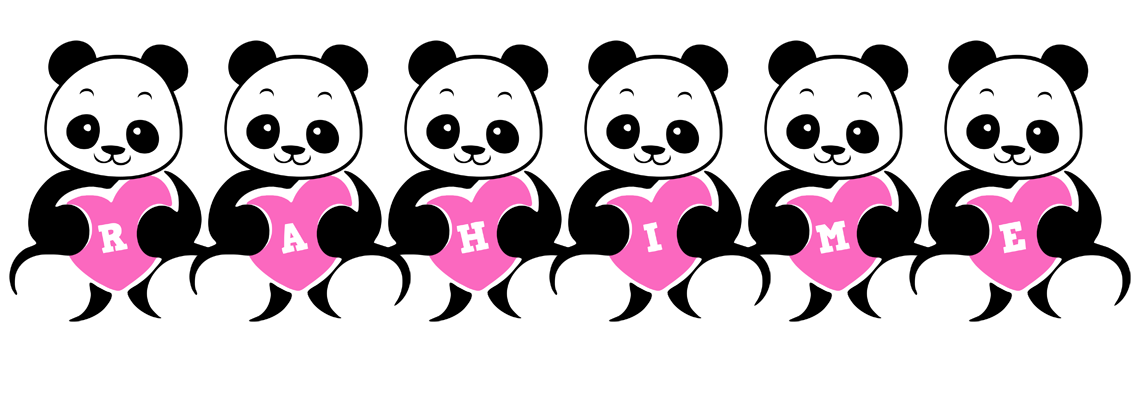 Rahime love-panda logo