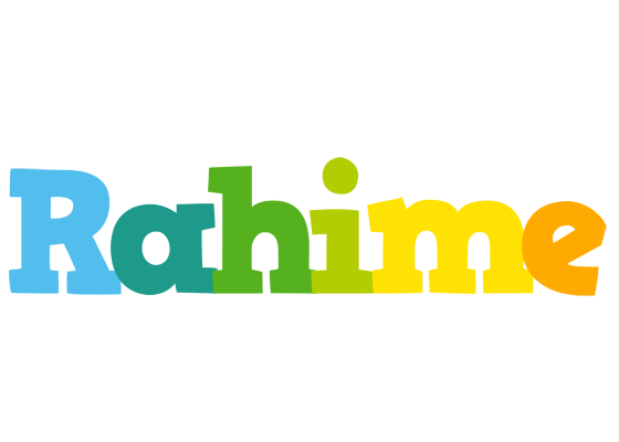 Rahime rainbows logo