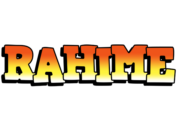 Rahime sunset logo