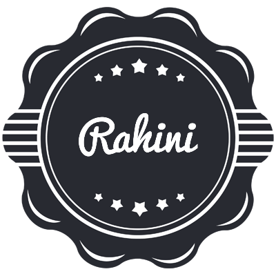 Rahini badge logo