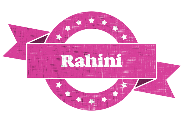 Rahini beauty logo