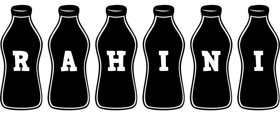 Rahini bottle logo