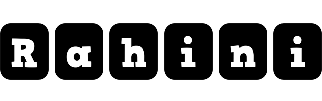 Rahini box logo