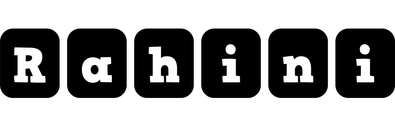 Rahini box logo