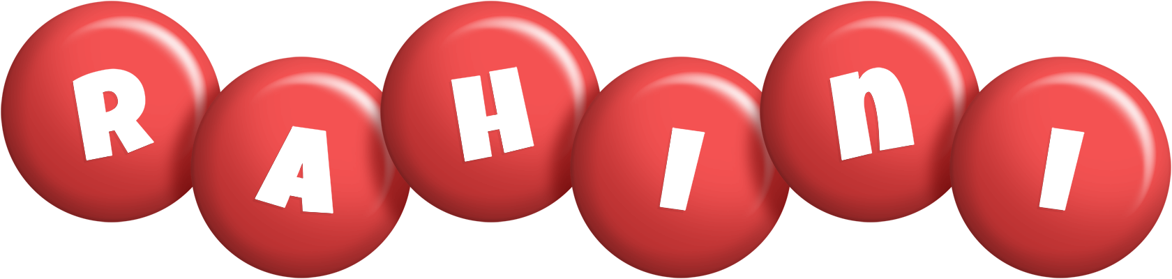 Rahini candy-red logo
