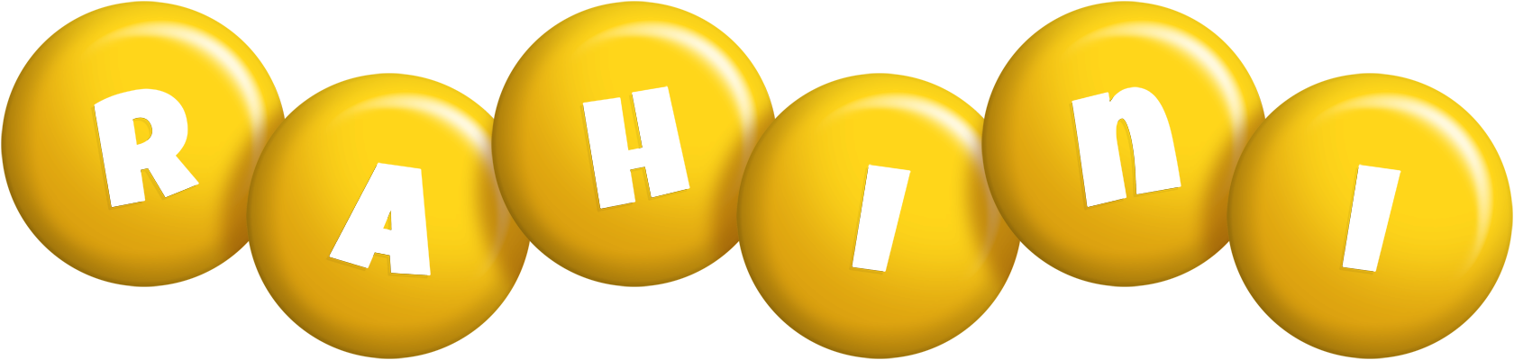 Rahini candy-yellow logo