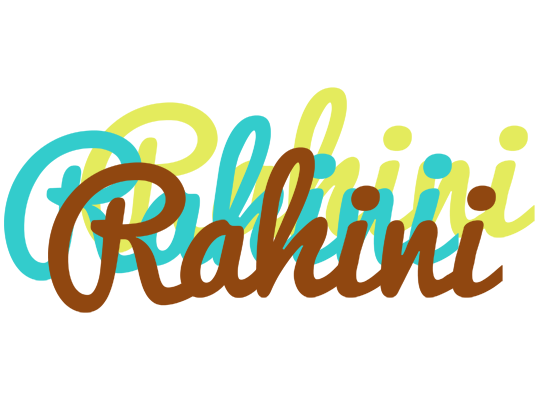 Rahini cupcake logo