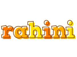 Rahini desert logo