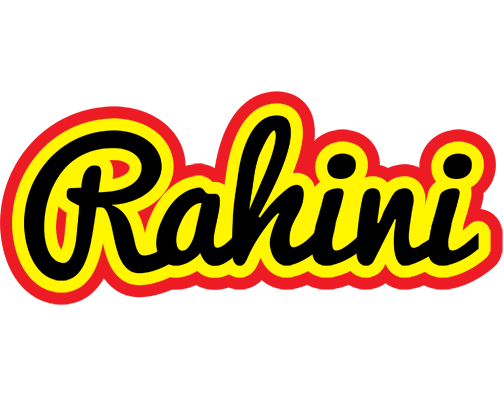 Rahini flaming logo