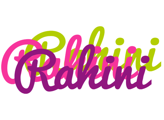 Rahini flowers logo