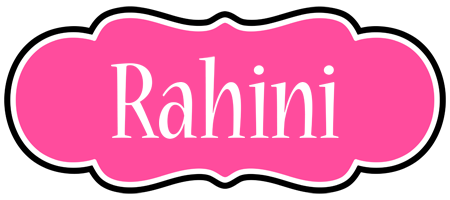 Rahini invitation logo