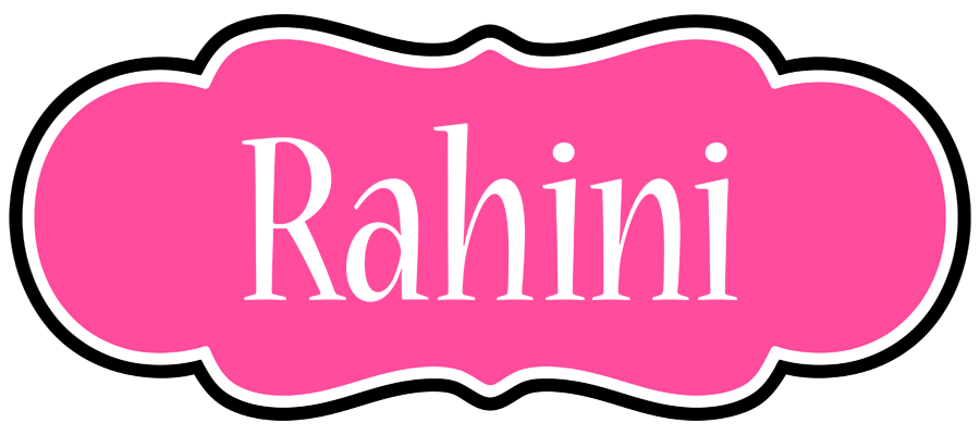 Rahini invitation logo