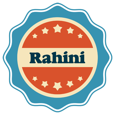 Rahini labels logo
